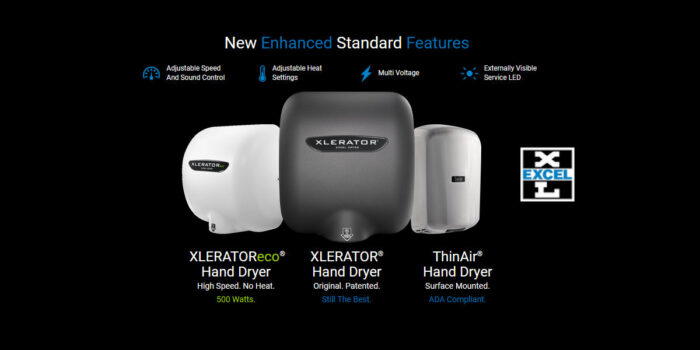 Excel Hand Dryer Manufactured in the USA Excel Hand Dryer Manufactured in the USA