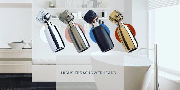 Showerheads Made in USA by High Sierra Showerheads